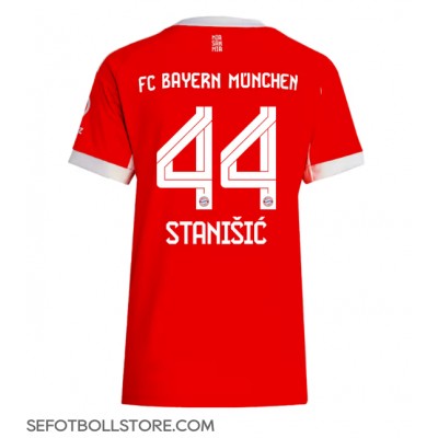 Bayern Munich Josip Stanisic #44 Replika Hemmatröja Dam 2025-26 Kortärmad Bayern Munich Josip Stanisic #44 Replika Hemmatröja Dam 2025-26 Kortärmad